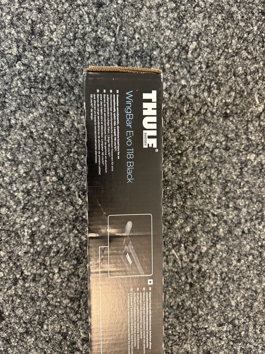 Thule Portapacchi: Thule WingBar Evo 118 Schwarz Neu – Nuovo e nell'imballaggio originale da Oberhofen Thun'see venduto da mgncrk 2