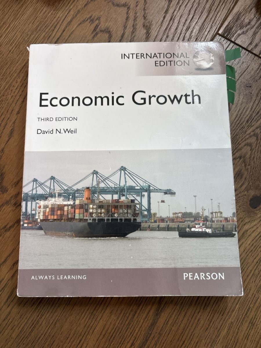 Libri: Buch: Economic Growth – Usato da Zunzgen venduto da ver_27c7