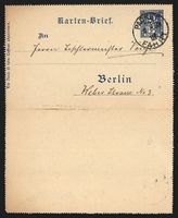 Klapp-AK Berlin, Private Stadtpost Berli