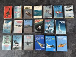 19 Bände Flugzeuge der Welt