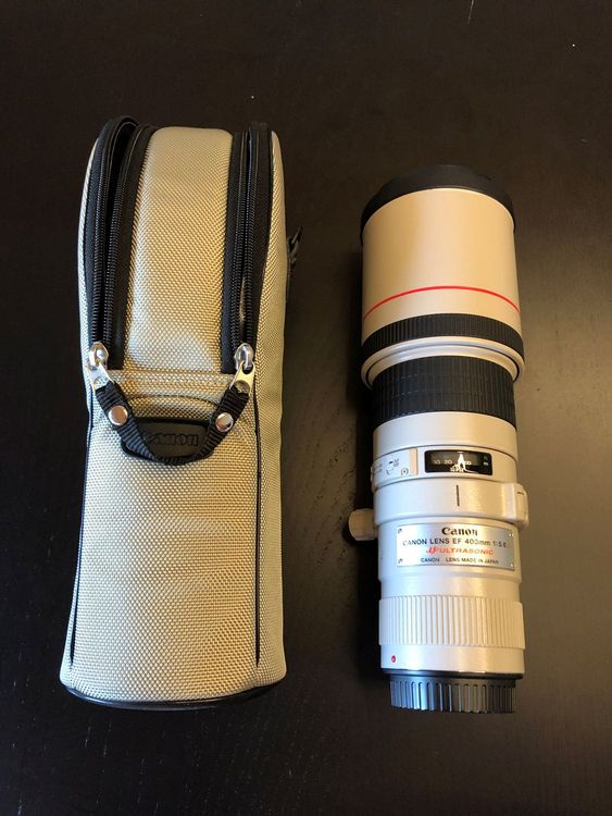 Objectif Canon 400mm F/5.6 L USM - Longue Focale Reconditionnée, Très Bon état, Boîtier Et Accessoires Inclus