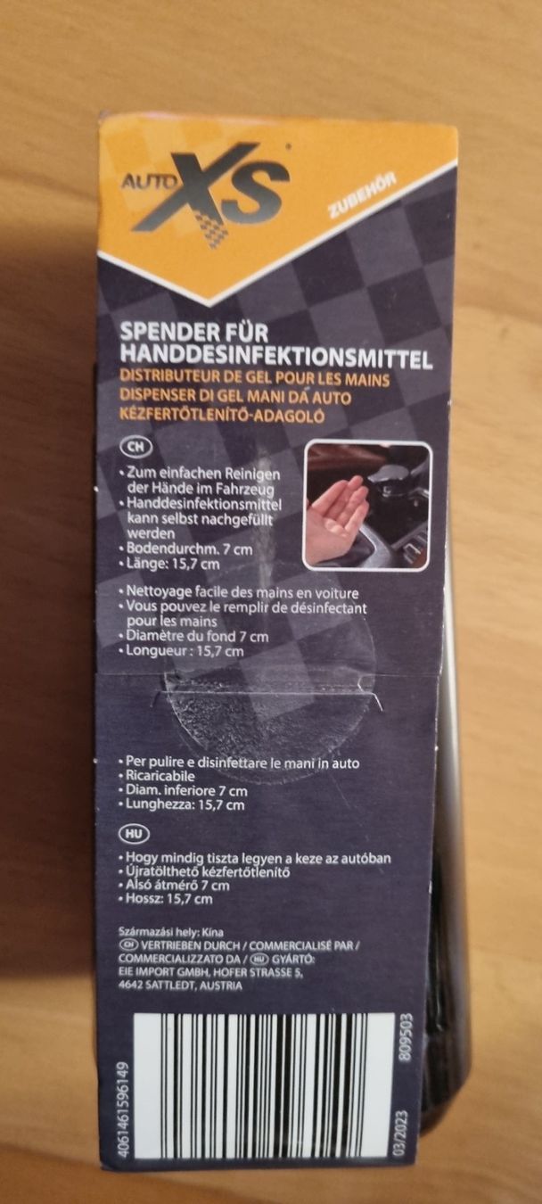 Pulizia & Igiene: Auto Desinfektionsspender, neu und praktisch – Nuovo (secondo la descrizione) da egliswil venduto da Maggy6 2