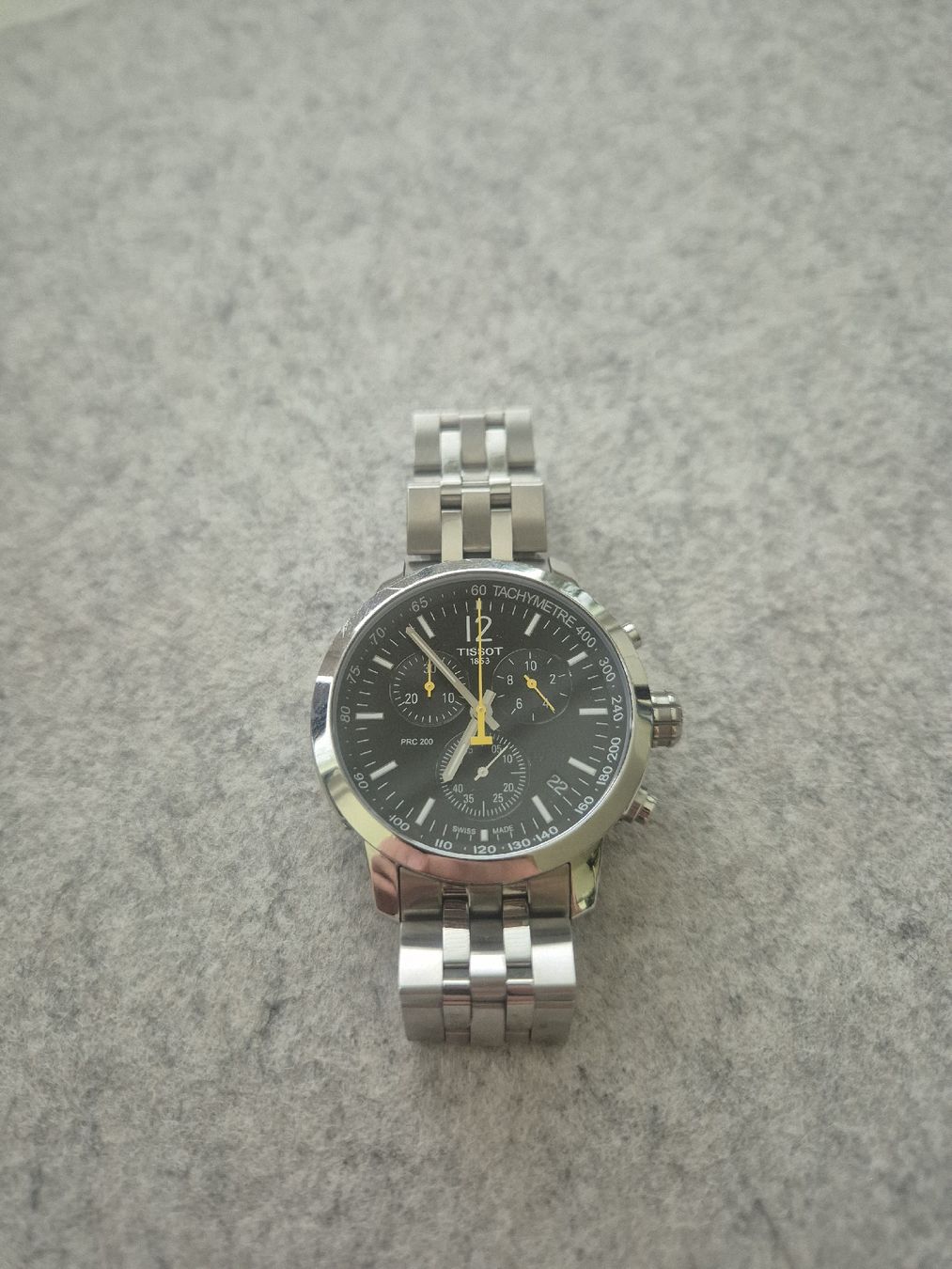 Tissot Uhren: Tissot PRC 200 Chronograph Uhr mit Box – Gebraucht aus Moosseedorf von bis_brb8 1