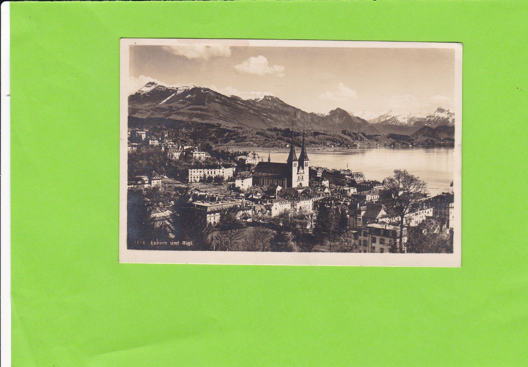 Cartoline postali: Luzern und Rigi – Usato da St. Peterzell venduto da neckertal