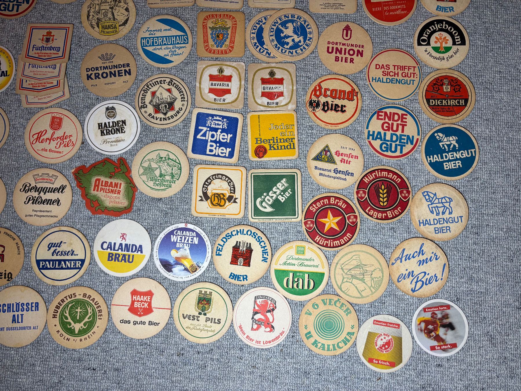 Sottobicchieri: Sammlung Bierdeckel vintage ca. 140 Stück – Usato da Hinwil venduto da DaniBachman 3