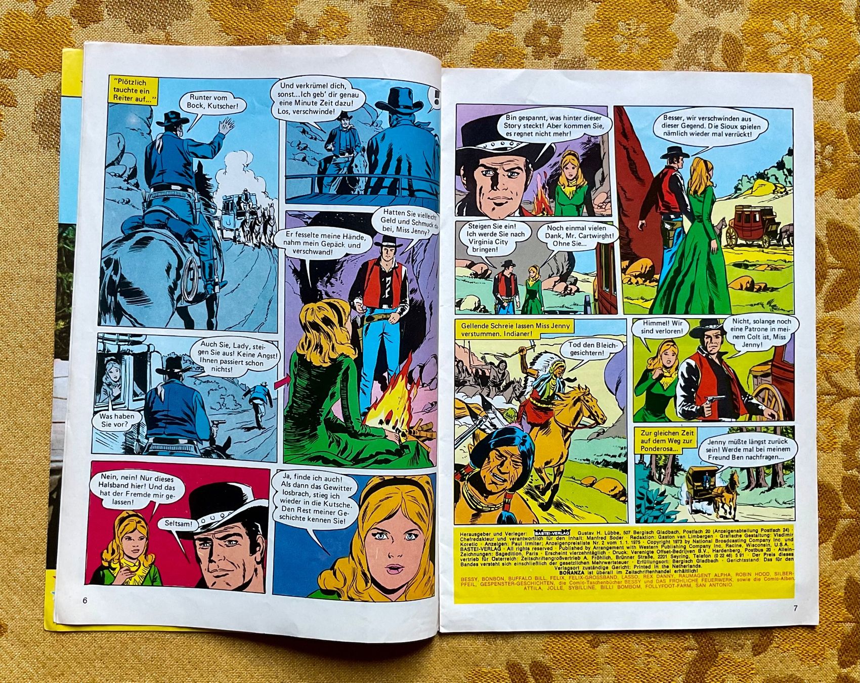 Fumetti: Bonanza Heft Nr 41 von 1975 ? – Difettoso da Endingen venduto da nathan05 2