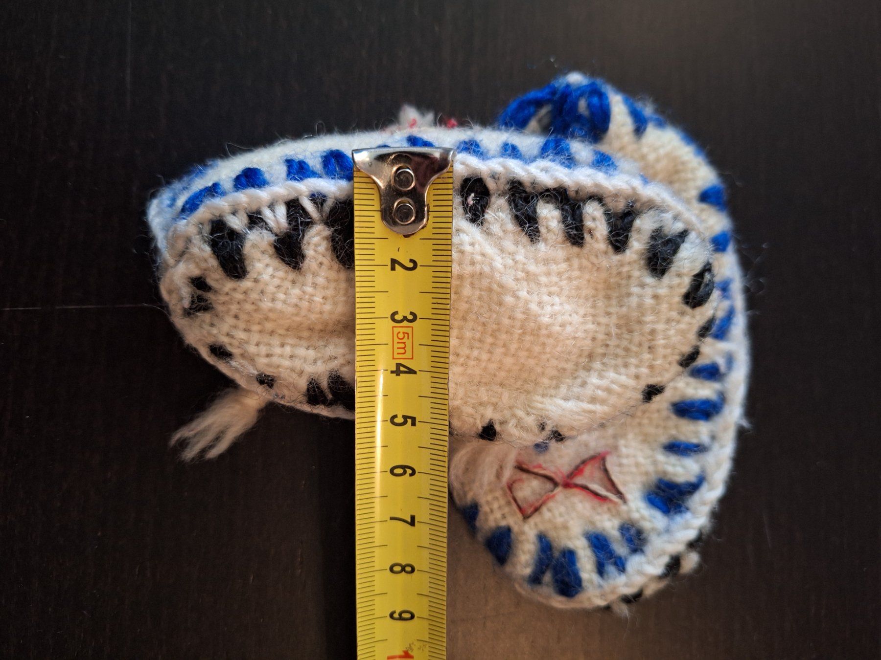 Calze per bambini: Babyschühchen, Gr. 10cm, Handgestrickt – Usato da Winterthur venduto da mel_65g9 3