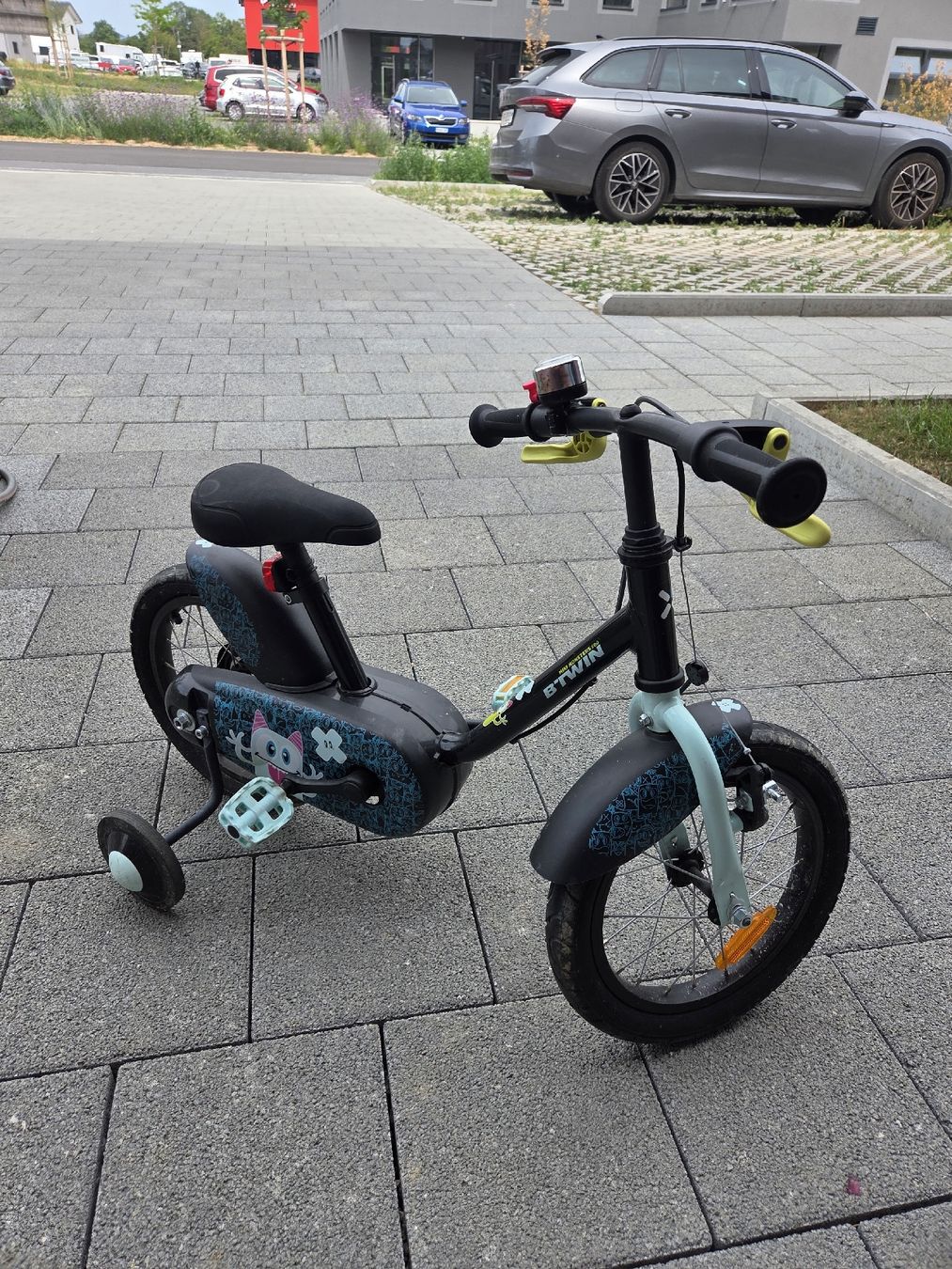 Decathlon Biciclette: VELO 14 POUCES 3-5 ANS 500 MINI B'TWIN – Usato da St-Aubin FR venduto da -Fl4-