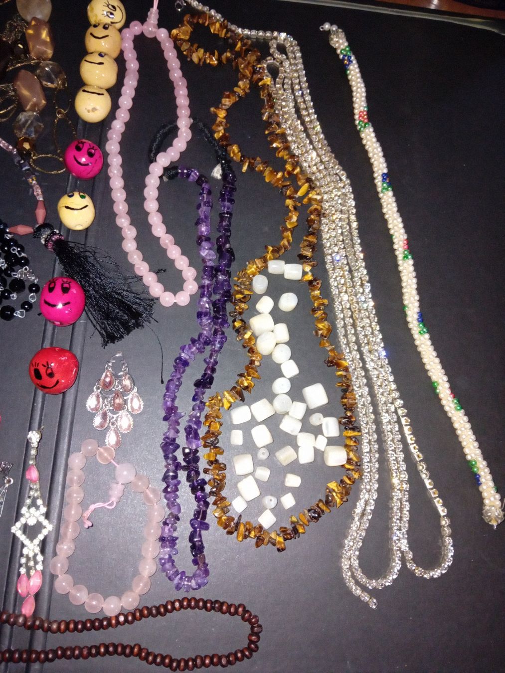 Altri gioielli: lotto gioielli e materiali semipreziosi  per bijoux – Difettoso da Biasca venduto da Old_6blh 4