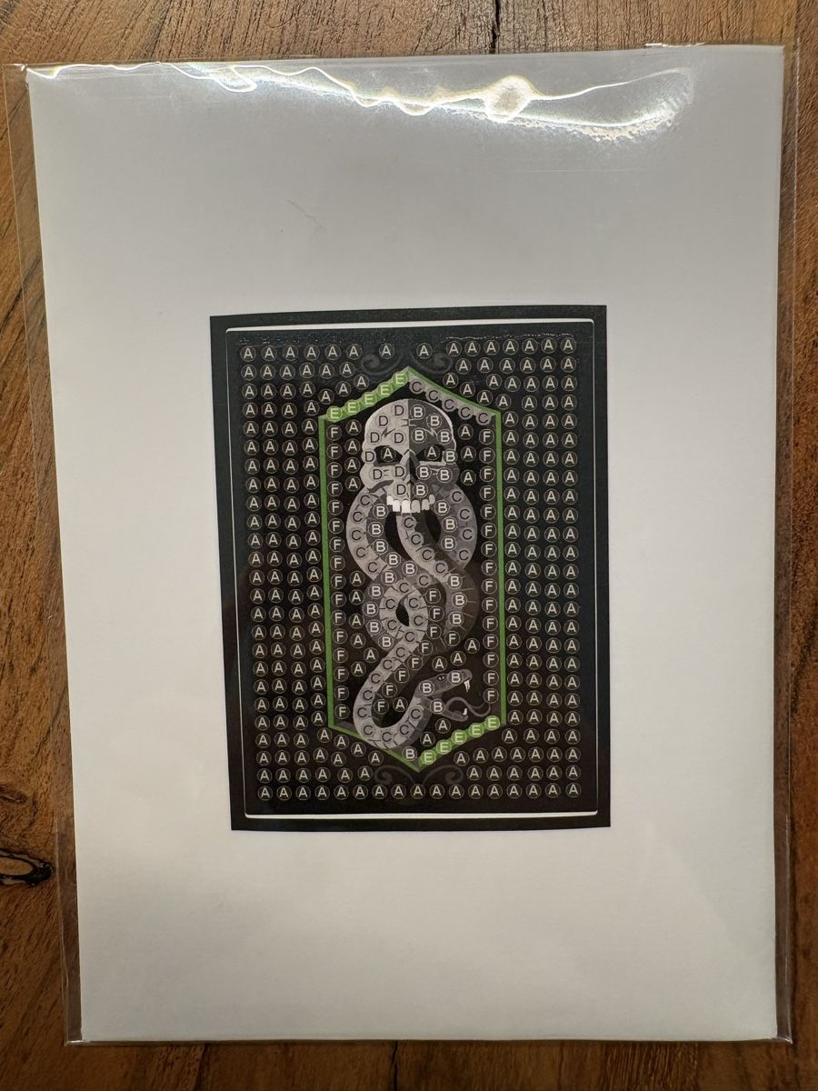 Disney Sammelbilder & Trading cards: Harry Potter Crystal Art Sticker - The Dark Mark – Neu und originalverpackt aus Volketswil von Alexa_Rahel