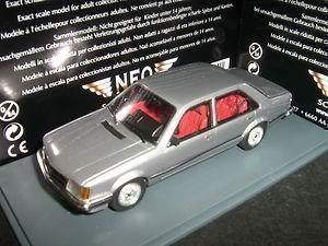 Opel Modellini d'auto: Opel Commodore C Limousine 1978-1982 silber met.     1:43 – Nuovo e nell'imballaggio originale da Gerlafingen venduto da espero88 1