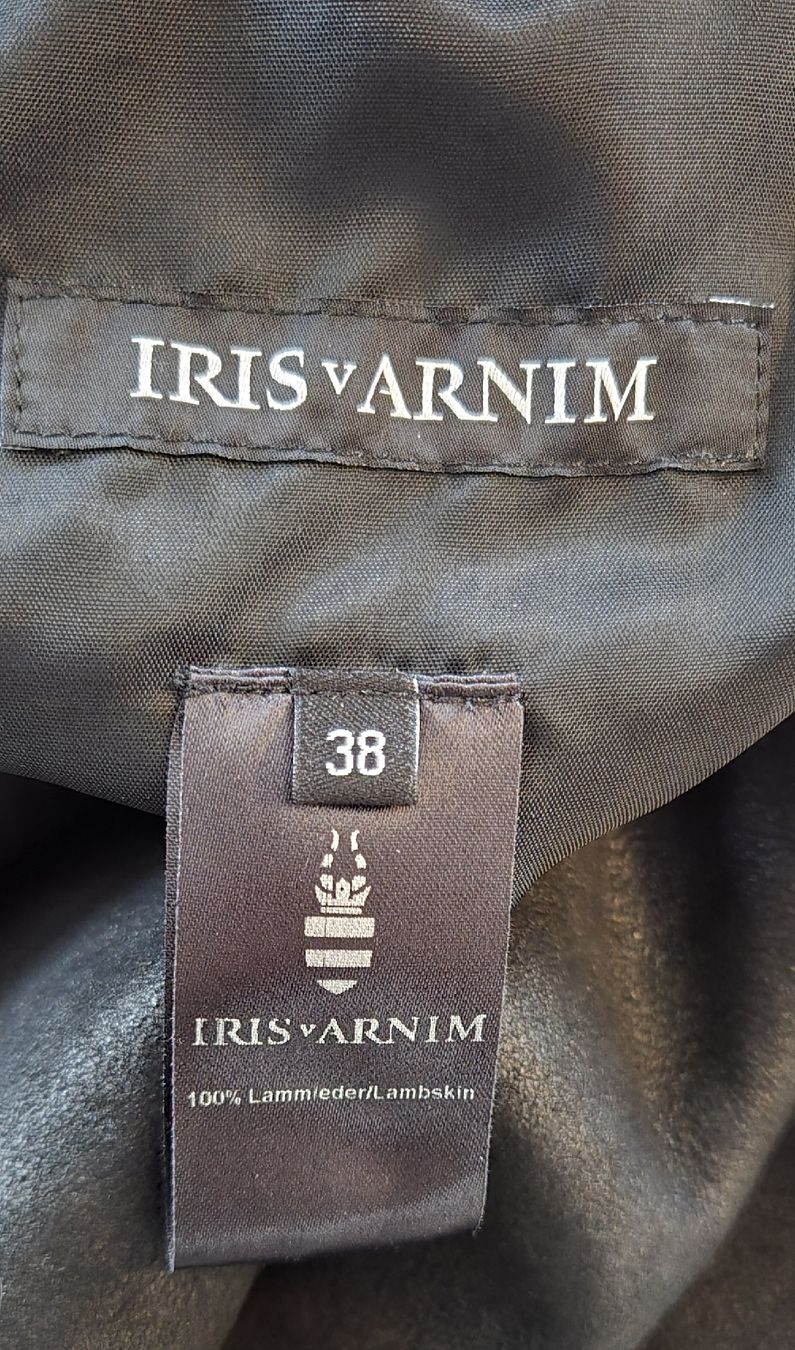 Mäntel: Lammledermantel Gr. 38 schwarz Iris von Arnim – Neu (gemäss Beschreibung) aus Niederhasli von Madame000 9