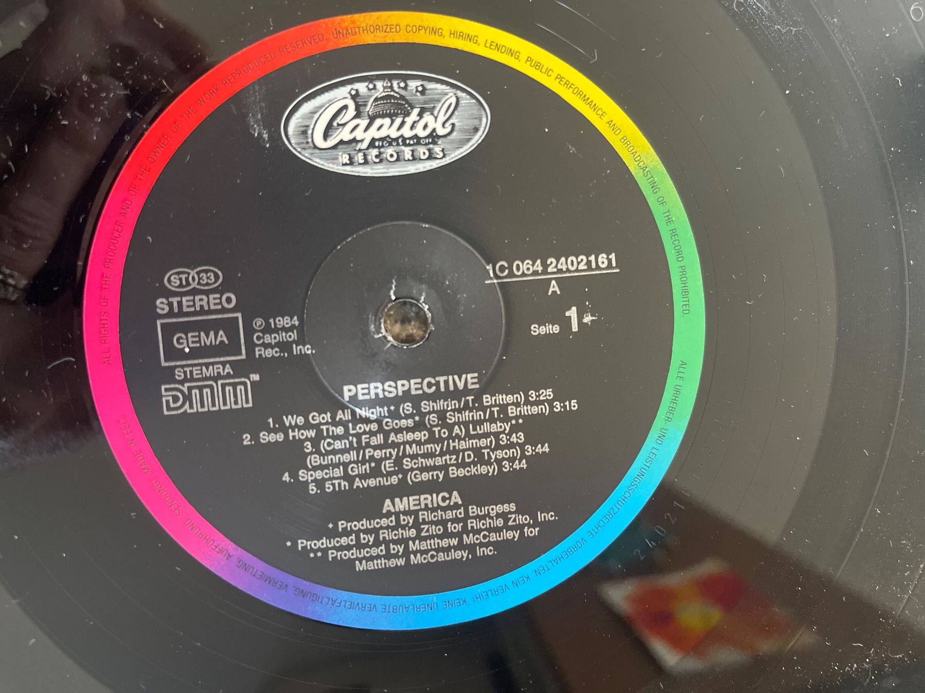 Dischi in vinile: A226/America - Perspective – Usato da Frutigen venduto da Philippe_jsp 2