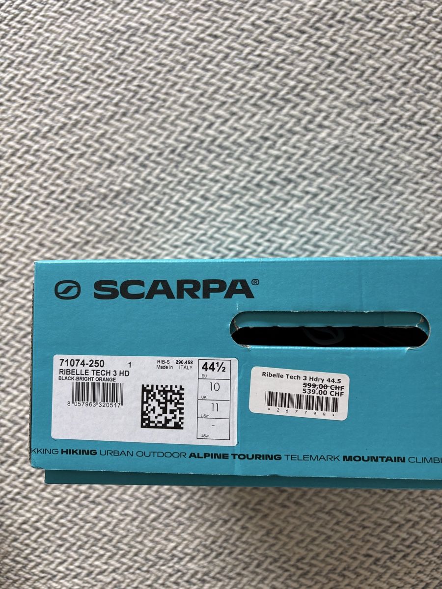 Scarpa Scarpe da uomo: Scarpa - Ribelle Tech 3 HD – Nuovo e nell'imballaggio originale da Visperterminen venduto da rob_jtd7 4