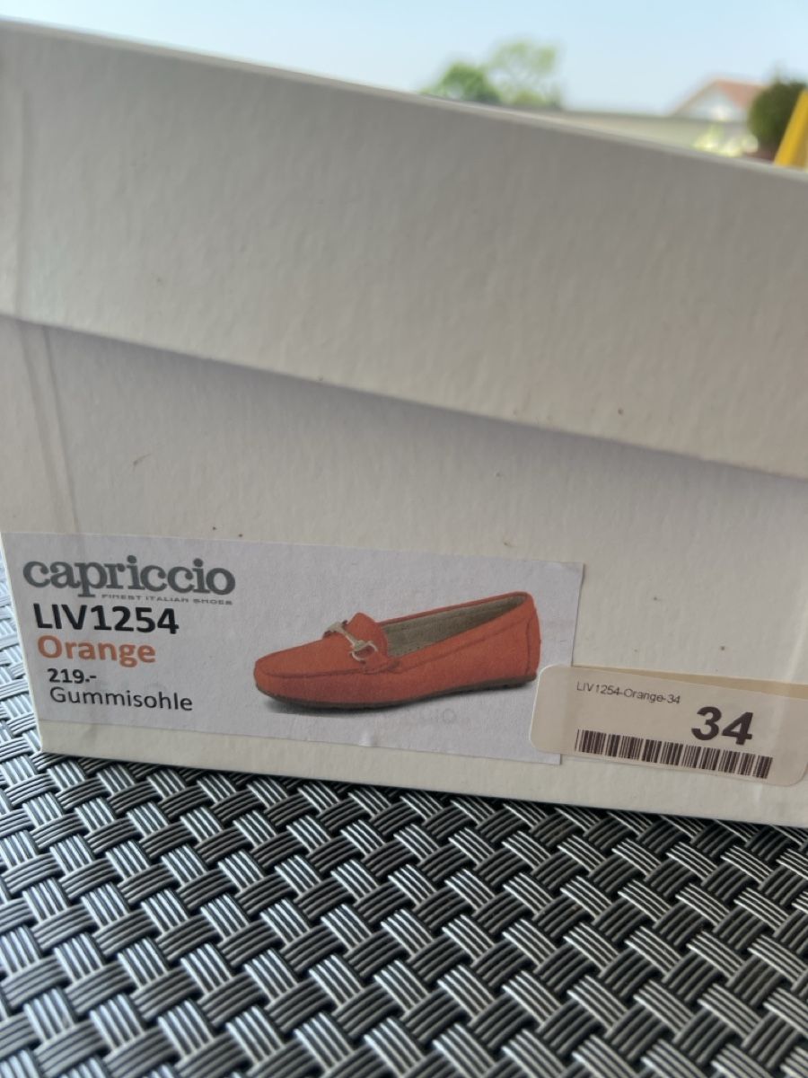 Scarpe da donna: Mokassins Leder Gr.34 mit Noppen-Gummisohle – Nuovo (secondo la descrizione) da Wolfwil venduto da Poulet60 3