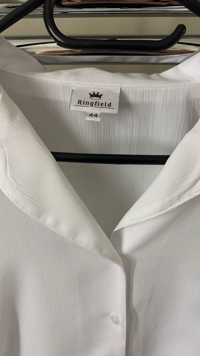 Camicette: Bluse Kurzarm Weiss Grösse 44 Kingfield  – Usato da Ettingen venduto da slg_4107 1
