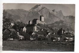 SARGANS mit Schloss und Falknis