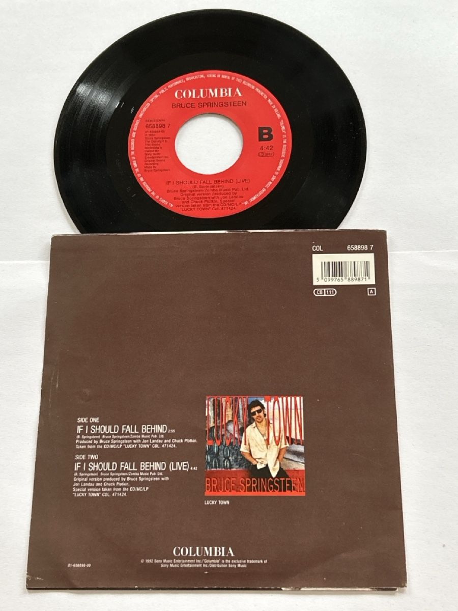 Schallplatten: Bruce Springsteen. 1992. If I Should Fall Behind – Gebraucht aus Faulensee von Mizuno06 2