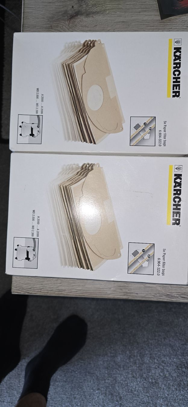 Kärcher Aspirapolveri & Accessori: Kärcher Papierbeutel Original – Nuovo (secondo la descrizione) da Adlikon b.Regensdorf venduto da Gan500W