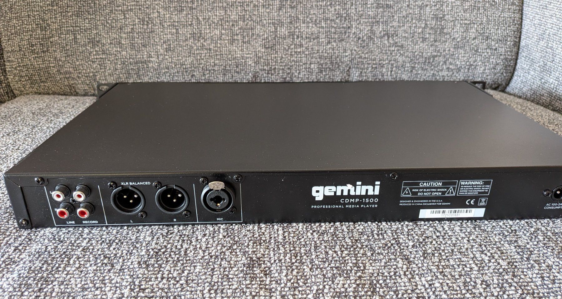 Sistemi audio & multimediali: CD/MP3/USB Player Gemini CDMP-1500 – Nuovo (secondo la descrizione) da Birmenstorf AG venduto da Romunkulus 4