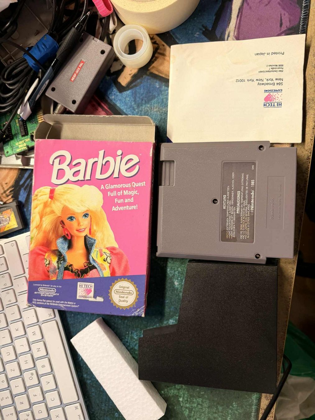 Nintendo Giochi: Barbie Nintendo NES – Usato da Giubiasco venduto da Ticinerd 3