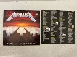 Metallica LP - Master of Puppets - Music for Nations ❗️1986
