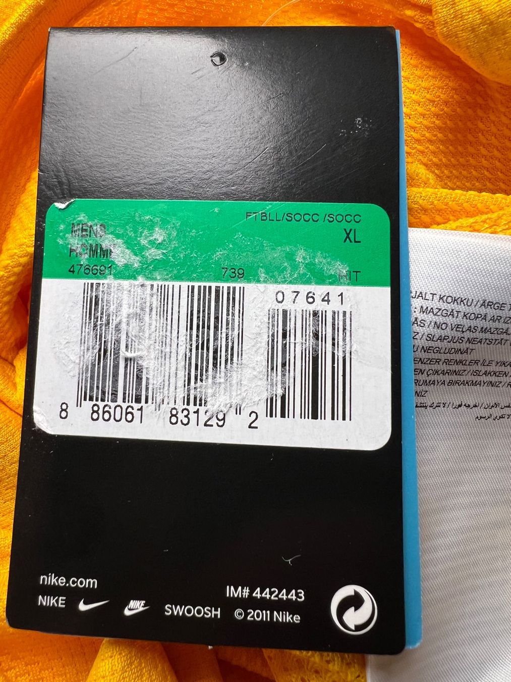 Nike Canottiere & Pantaloni: Galatasaray 2011/2012 Trikot NEU – Nuovo e nell'imballaggio originale da Lüchingen venduto da Jersey_Time 6