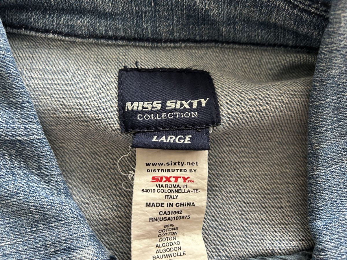 Miss Sixty Giacche: Giacca jeans Miss Sixty taglia L – Usato da Locarno venduto da Matic04 3