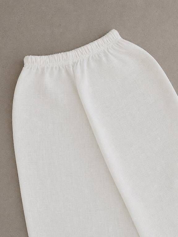 Pantalons: Leinenhose Weiss Gr. XS NEW – D'occasion à Merlischachen par GlamGarb 1