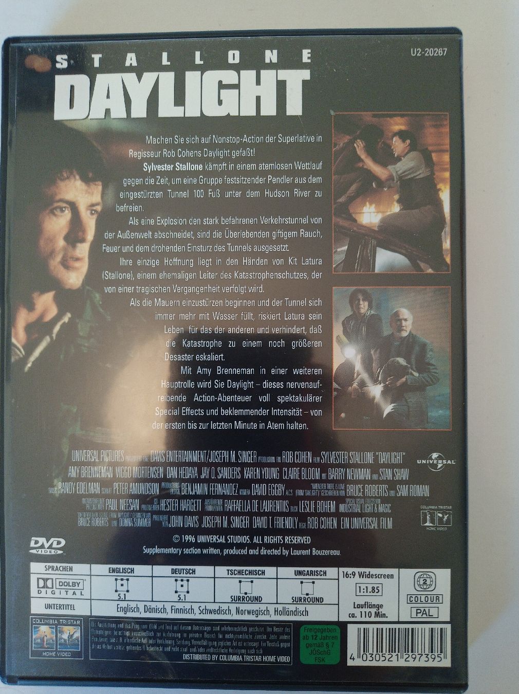 Tutti i DVDs: Daylight DVD mit Sylvester Stallone - Action pur! – Usato da Tann venduto da Veebee6 1