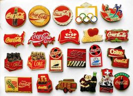 22 Coca-Cola Pins