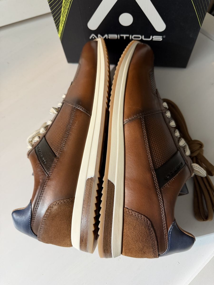 Scarpe da uomo: Baskets Ambitious cuir marron taille 44 neuves – Nuovo e nell'imballaggio originale da Brügg BE venduto da Goob 6