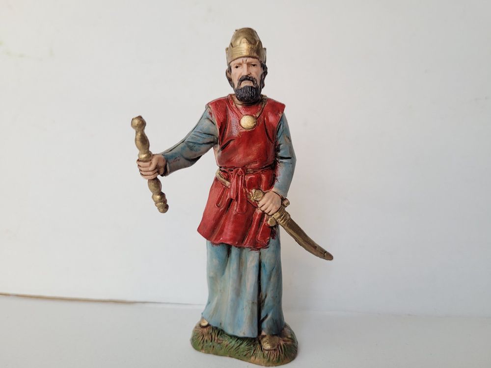 Santon de Noël Roi Hérode made in Italy 9.5 cm (rare) Kaufen auf Ricardo