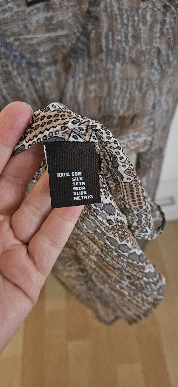 Antik Batik Camicette: Antik Batik Seidenbluse, Gr. S – Usato da Hellbühl venduto da Oki_doki 4