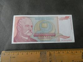 Jugoslawien 1993, 500 Milliarden Dinara