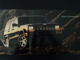 Prospekt Jeep Wrangler Freedom und Cherokee Freedom 2001