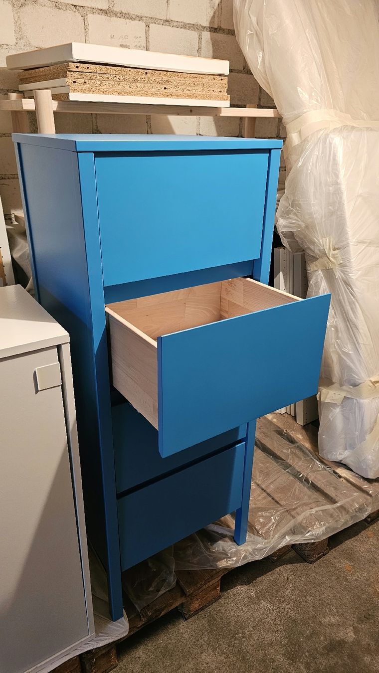 Commodes: Kommode IKEA Nordli Blau – D'occasion à Hütten par joy_g8fz 1