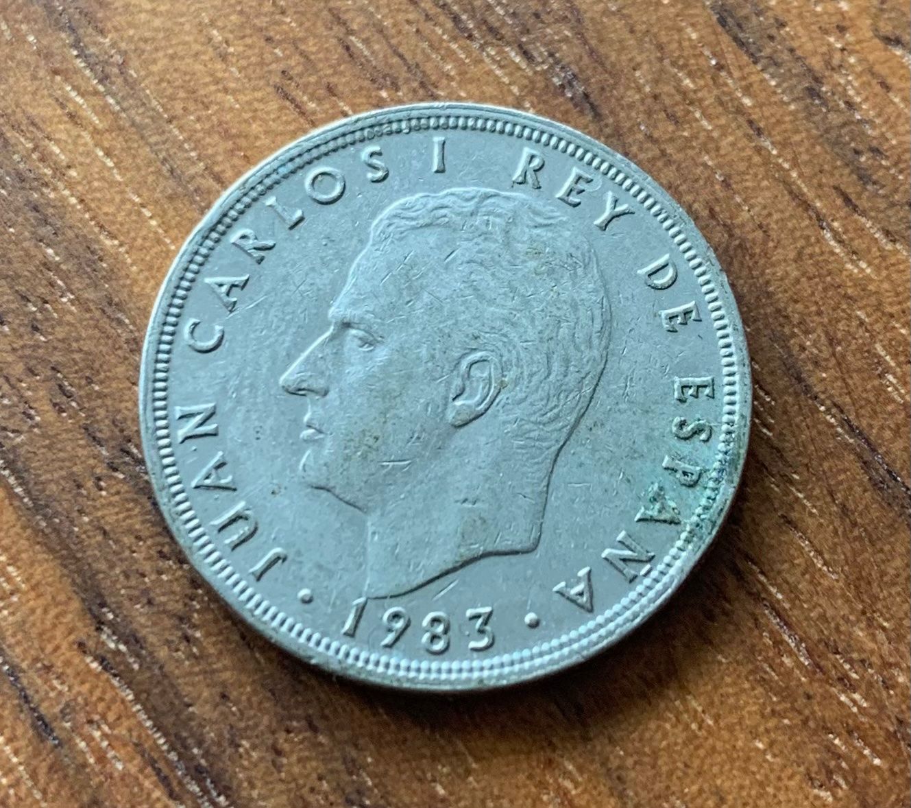 Tutti le monete: Spanien 5 Pesetas 1983 – Usato da Opfikon venduto da BananaGio01 1