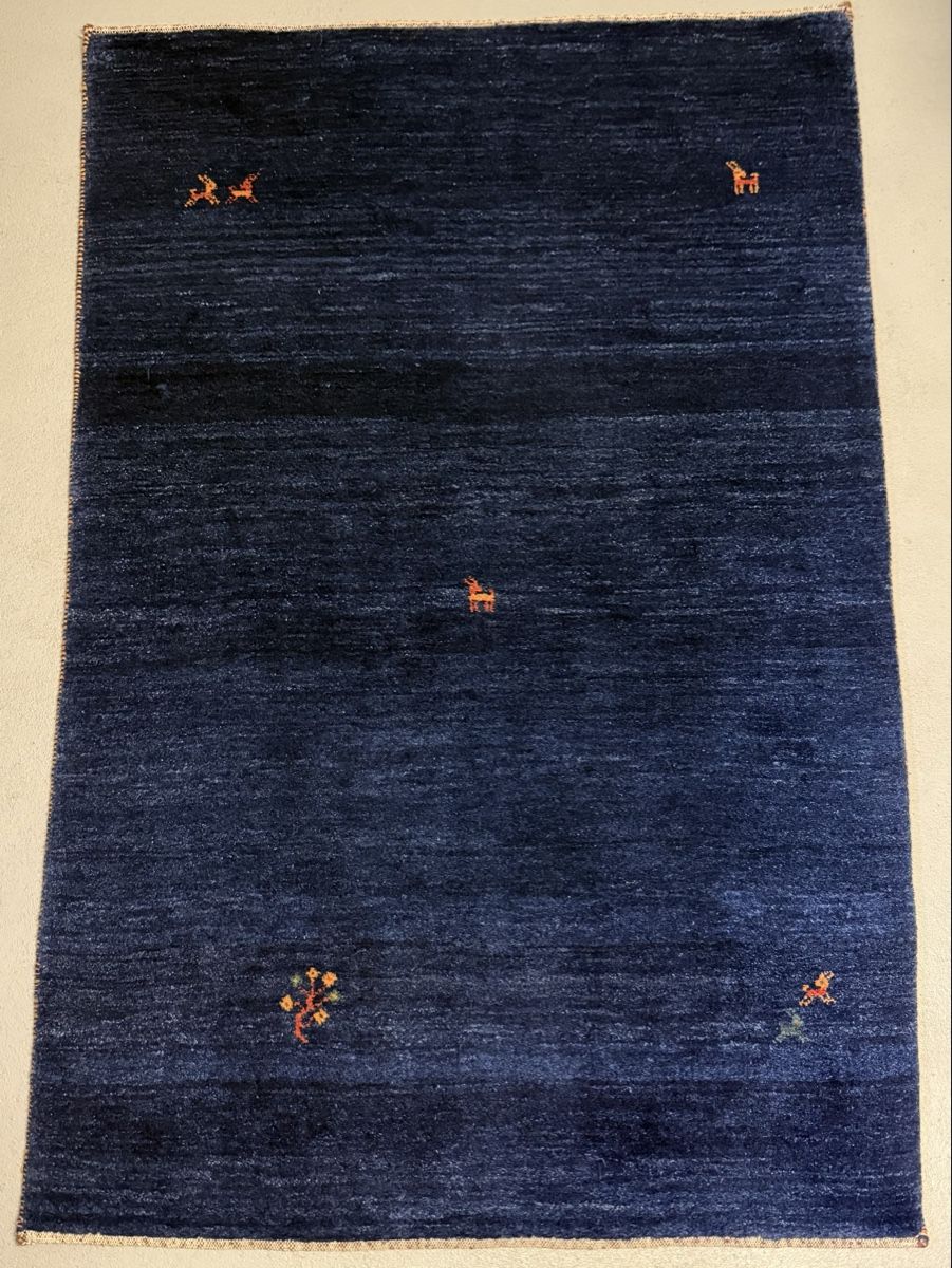 Gabbeh Teppiche: Wunderschöner Perserteppich Gabbeh 191x124.cm – Gebraucht aus Sempach von Star7