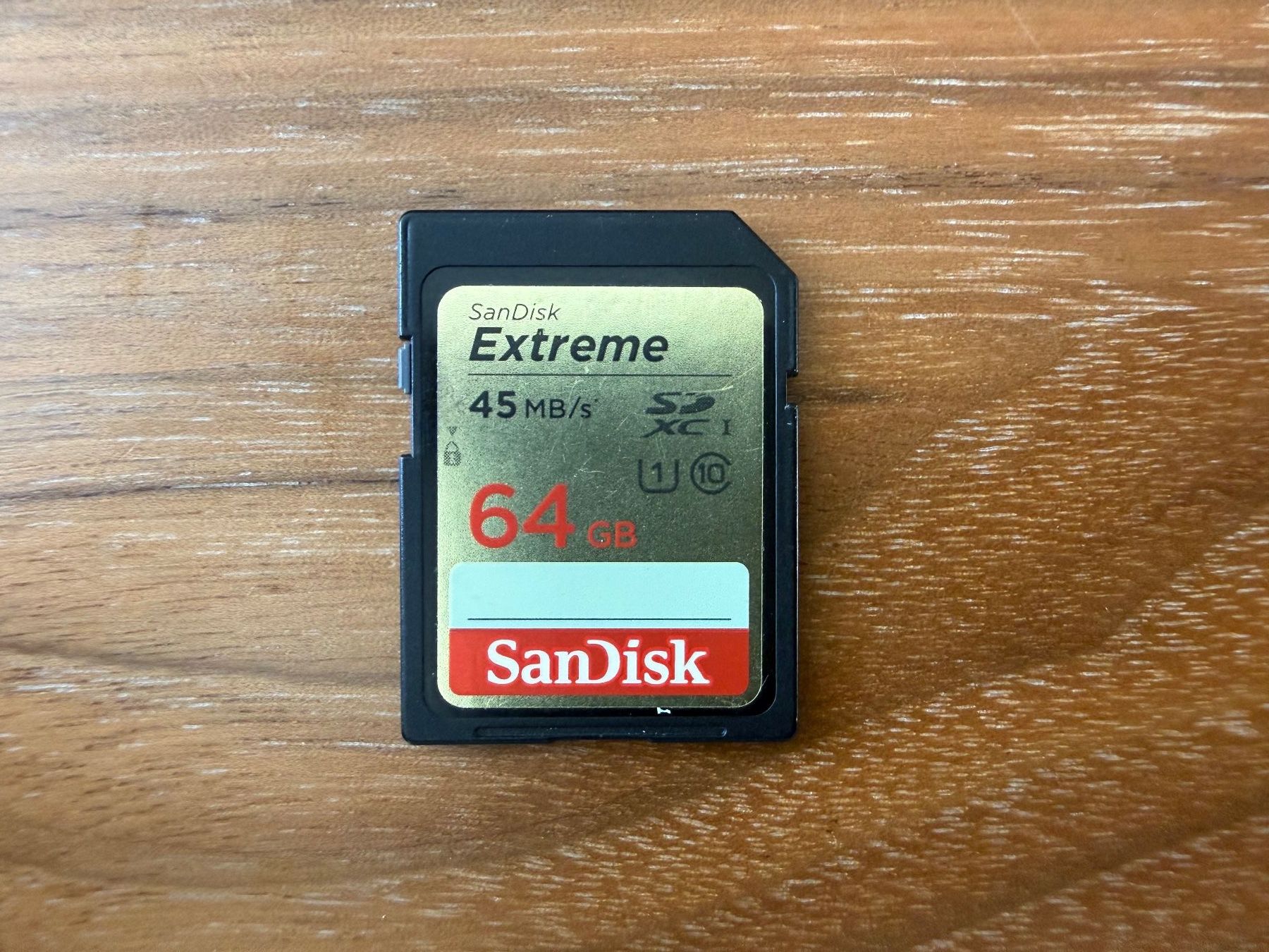 Sandisk Speicherkarten: SD Karte 64 GB – Gebraucht aus Zürich von sgmiles