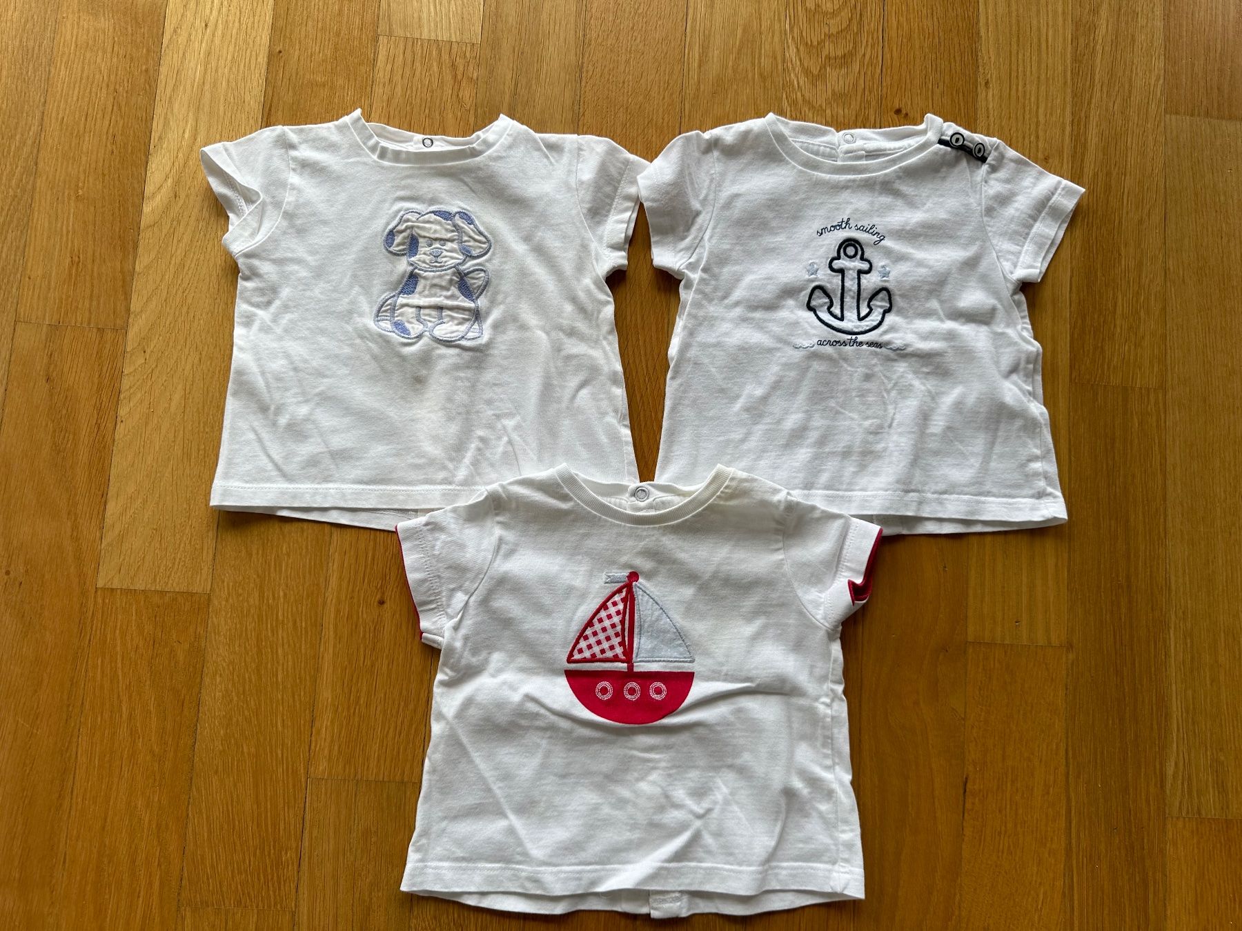 T-shirt: Dulces 3 Tshirts Size 3-6 months – Usato da Montagnola venduto da eva_gm6j