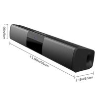 Soundbar Bluetooth 5.0 TV-Lautsprecher für TV PC Laptop