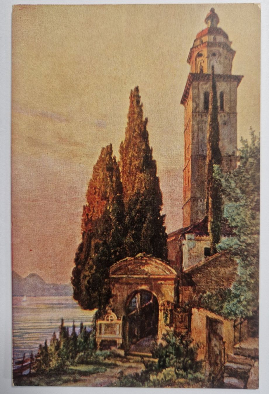Cartoline postali: Morcote am Luganersee, top/alt – Nuovo (secondo la descrizione) da Melchnau venduto da Arthurius