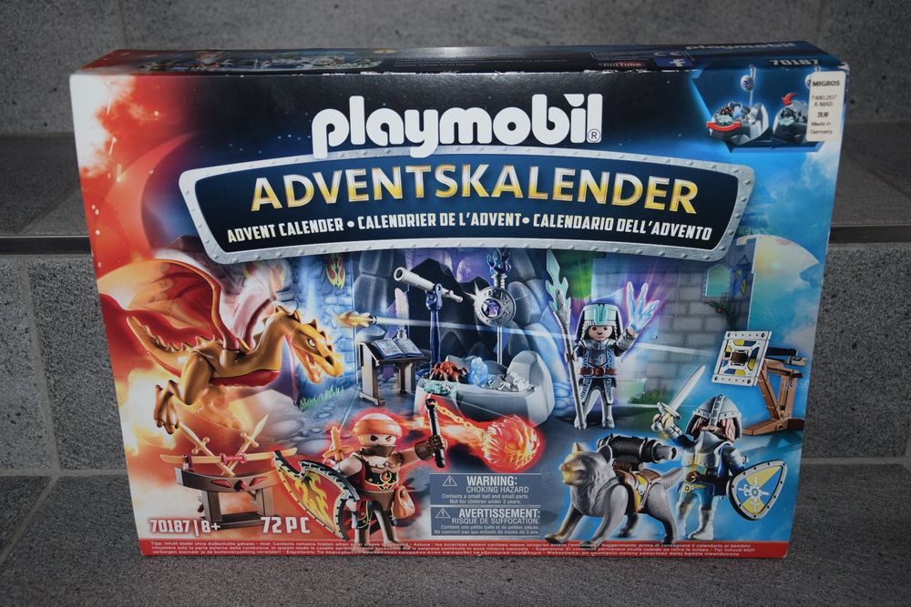  Foto zu NEU Playmobil Adventskalender 70187 Ritter (Neu (gemäss Beschreibung 