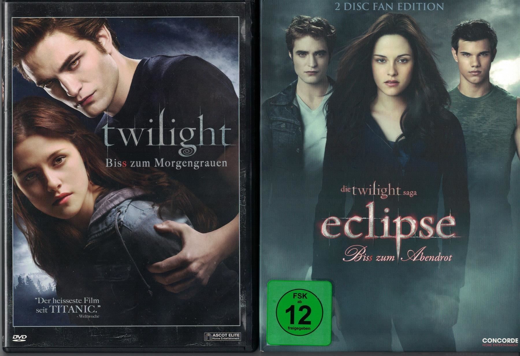 Tutti i DVDs: Die Twilight Saga: 1 und 3 – Usato da Wolfhausen venduto da uchuva26