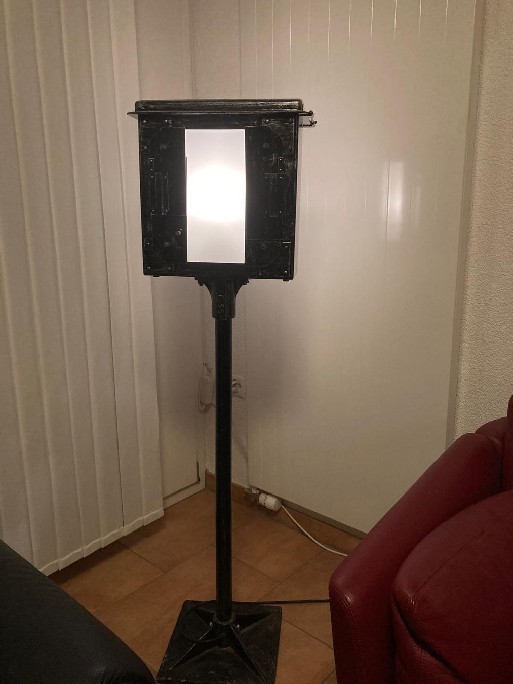 SBB/CFF/FFS Lampade: Massive SBB-Weichenlampe (Standlampe) – Usato da Thayngen venduto da Gipra 5
