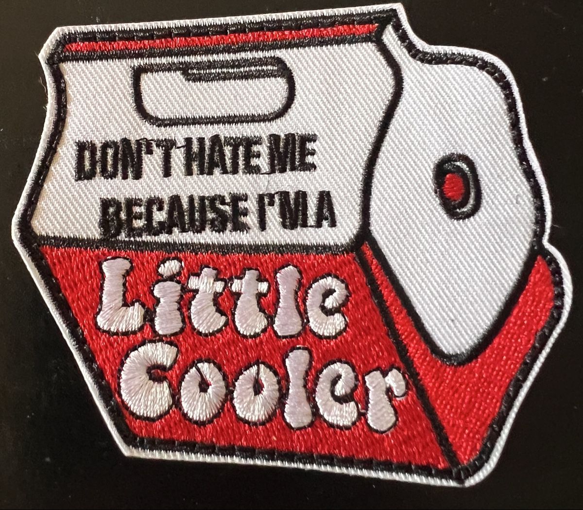 Toppe: Patch velcro Original "Little Cooler"  – Nuovo (secondo la descrizione) da Grandson venduto da RioDeltaLima