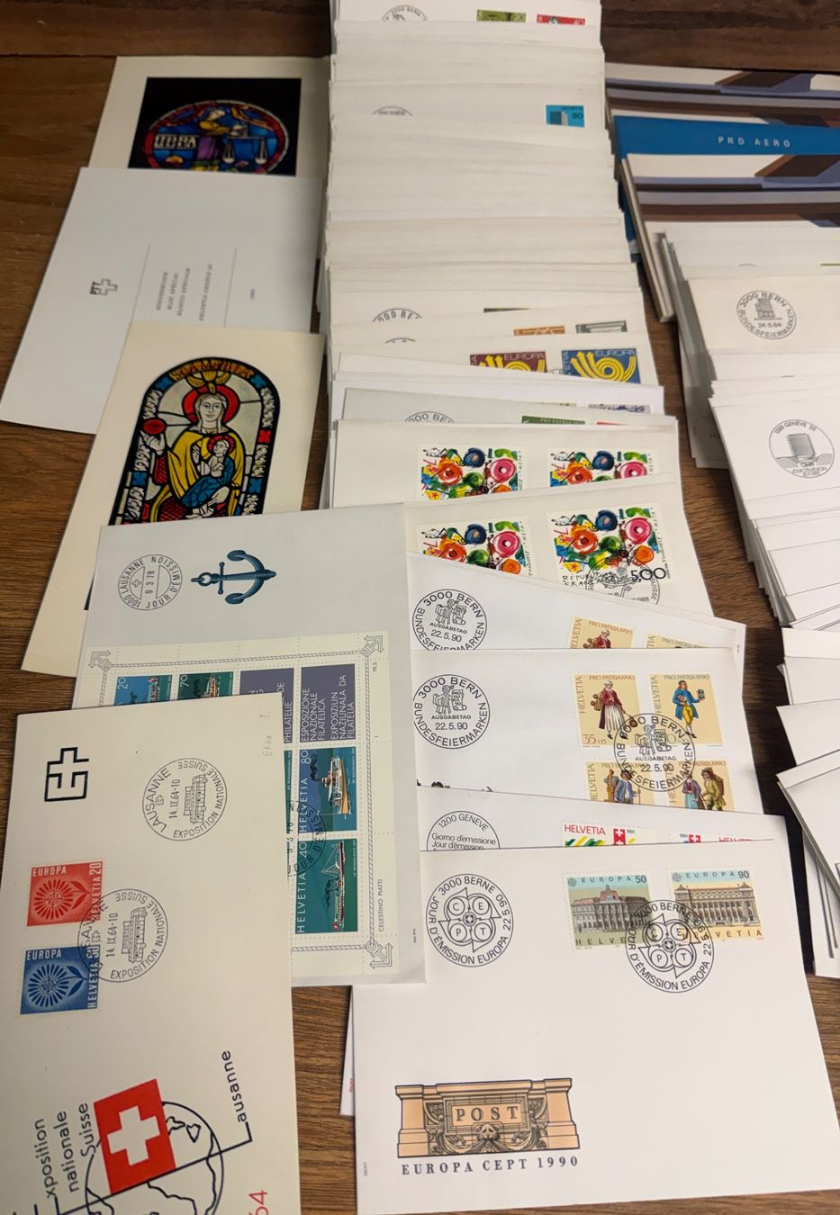 Tous les timbres: Schweizer FDC & Briefmarken Sammlung ( 112 ) – D'occasion à Nussbaumen AG par olitech5415 3