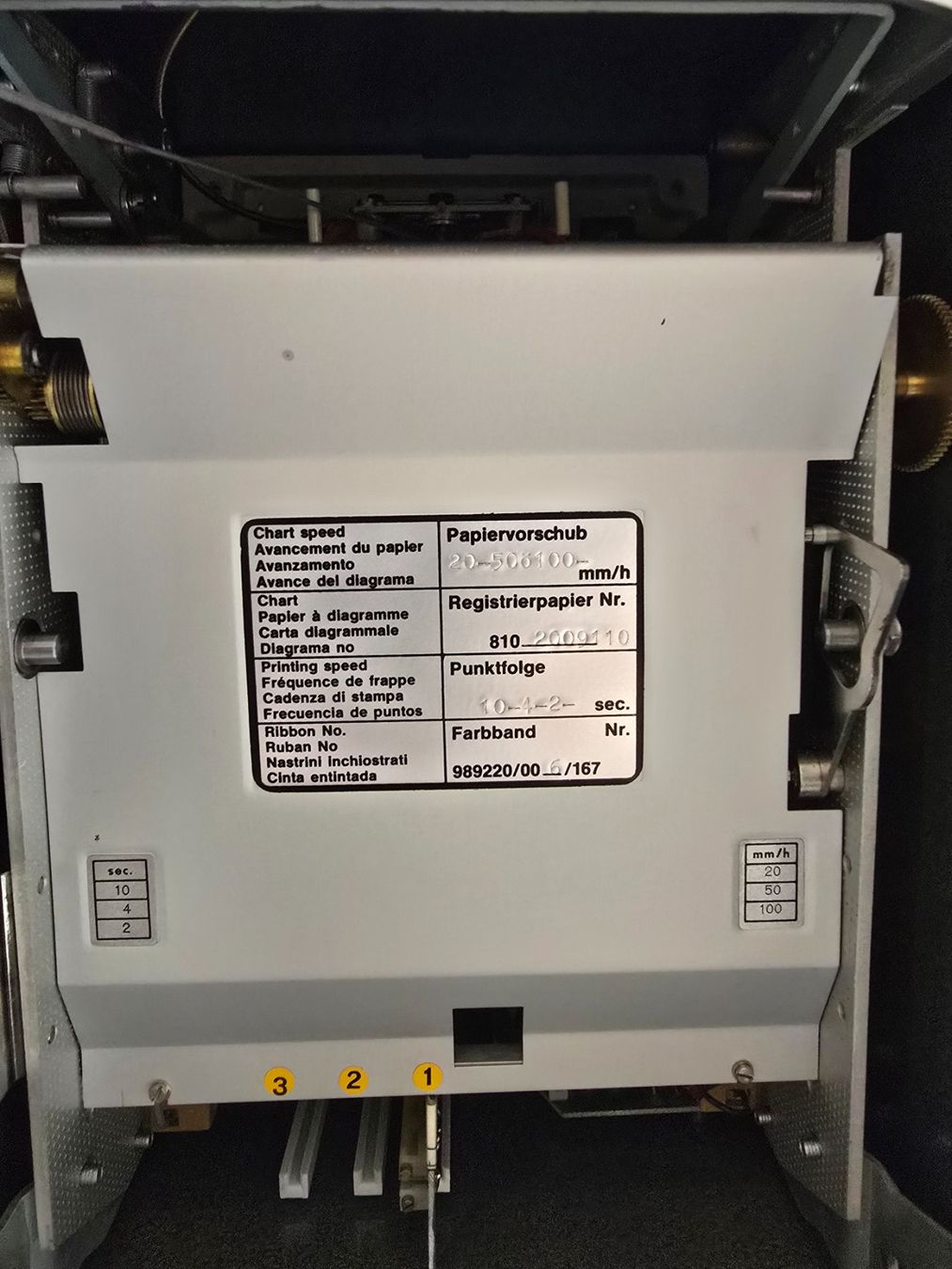 ABB Misurare: Temperaturschreiber / H&B Fallbügelschreiber – Usato da Balgach venduto da Zwickau01 7