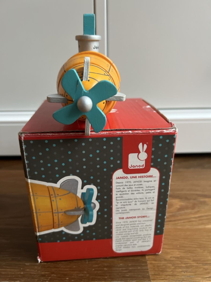 Janod Giocattoli: Janod Wooden Toy Magnet Stacking Set - Develop Skills – Usato da Adliswil venduto da youngbee 1
